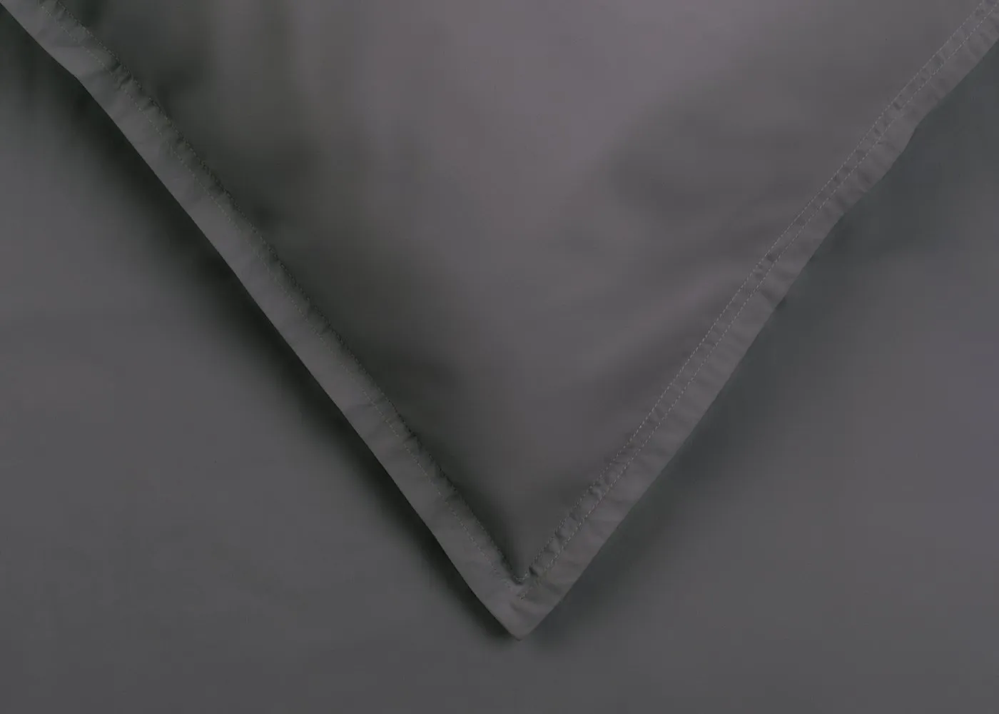 Heal's Washed Cotton Charcoal Pillowcase