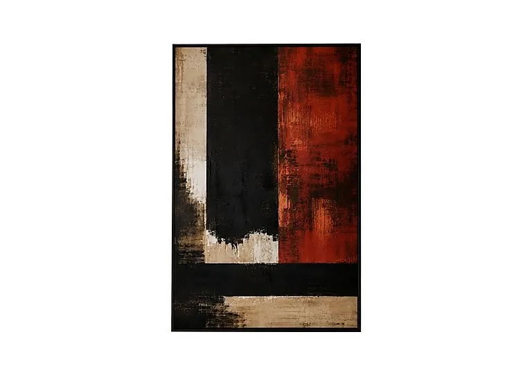 Rust and Stone 2 Framed Velvet Canvas - Home Accessories - In Time for Christmas