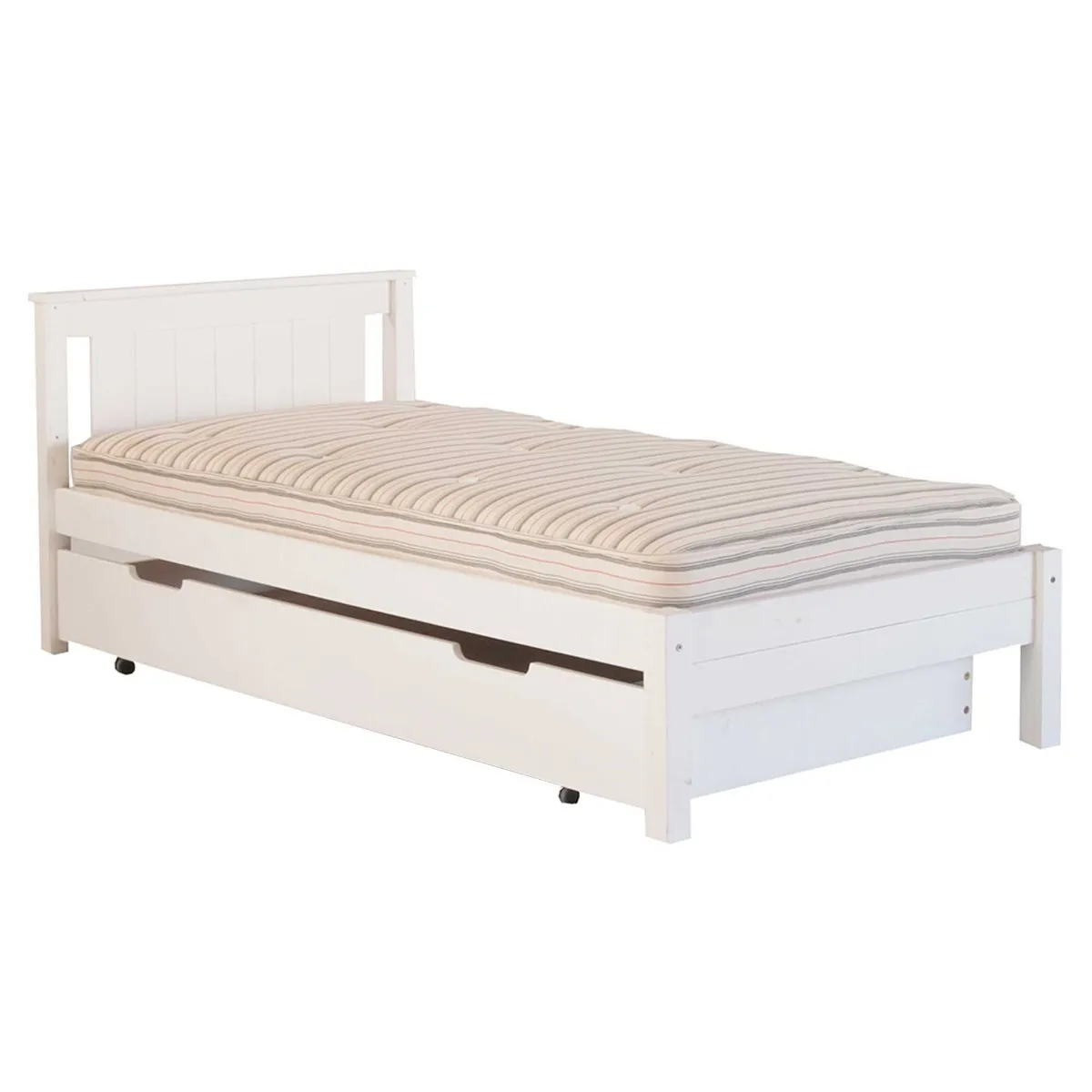 Buddy Single Bed Frame with Trundle