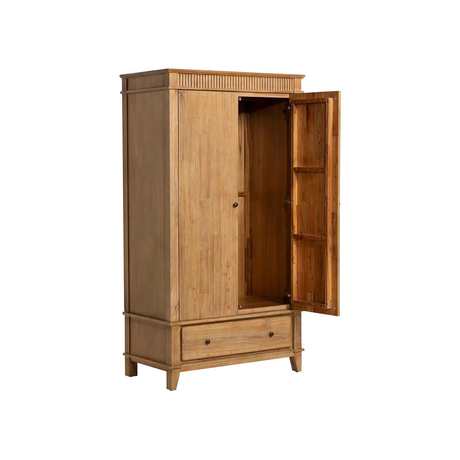 Selene 2 Door Wardrobe, Mindi Wood | Barker & Stonehouse 5