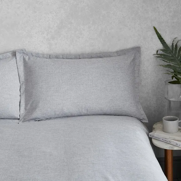 Chambray Microfibre Oxford Pillowcase