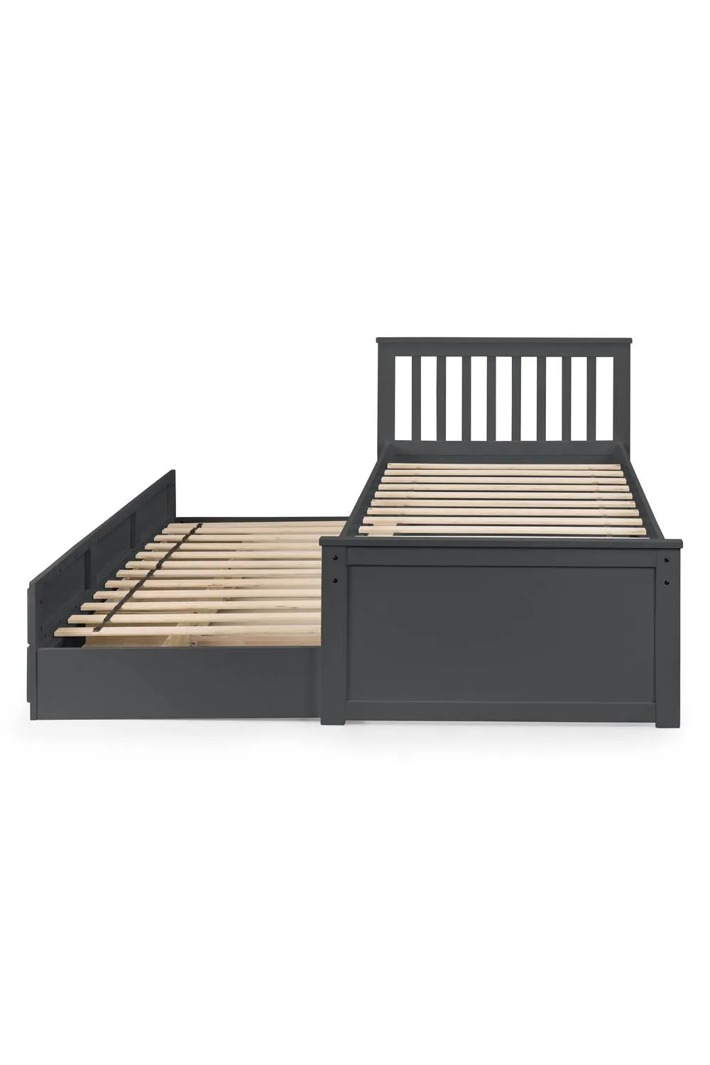 Julian Bowen Maisie Bed with Underbed & Storage Drawers in Black 6