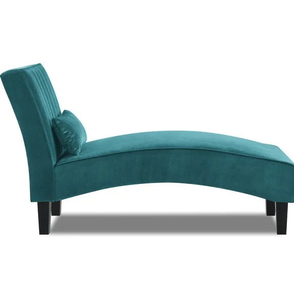 Bella Velvet Chaise Lounge 6