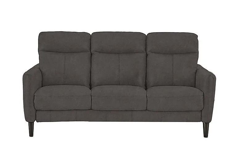 Compact Collection Petit 3 Seater Fabric Sofa - Dark Grey