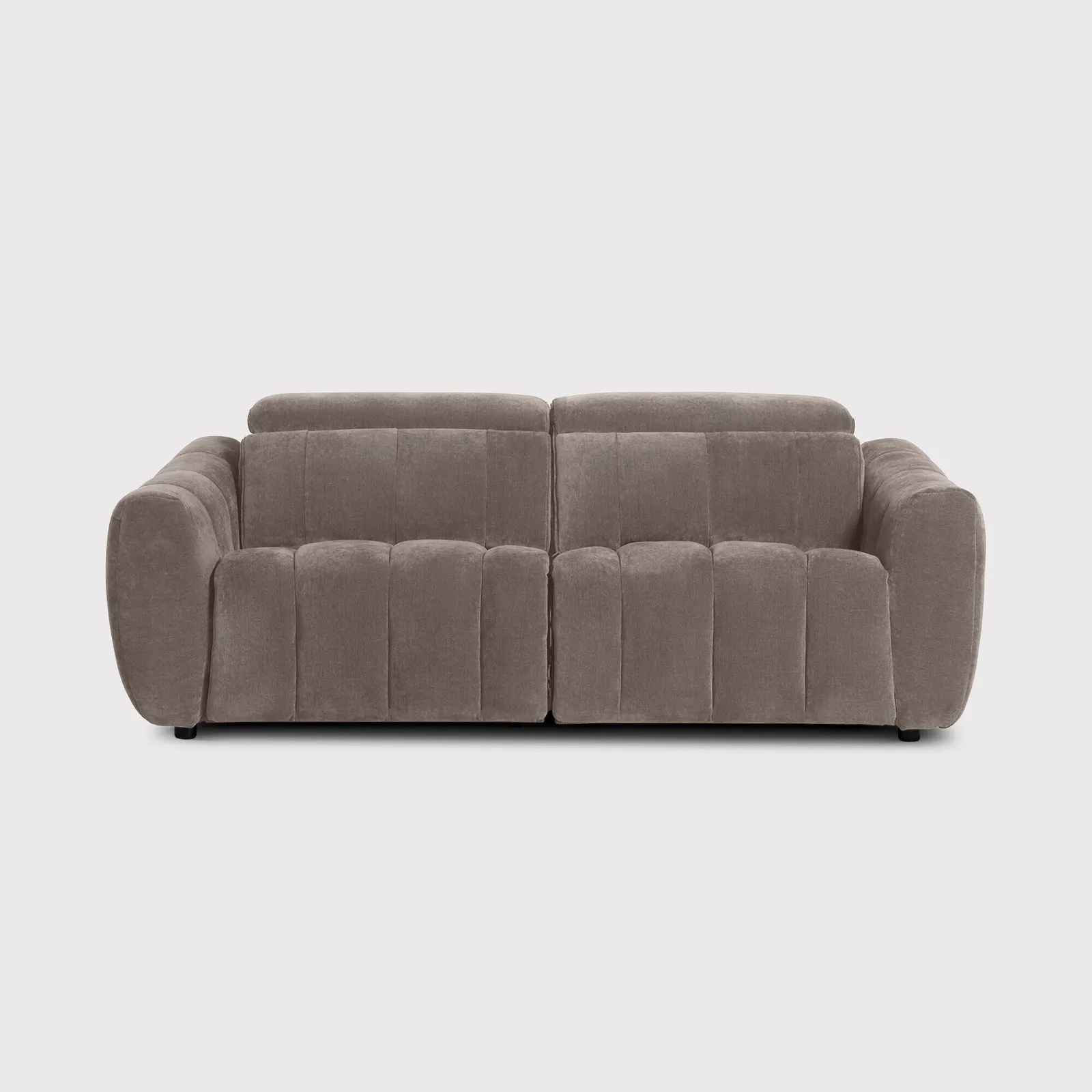Montgomery 2.5 Power Seater & Headrest, Grey Fabric | Barker & Stonehouse 1
