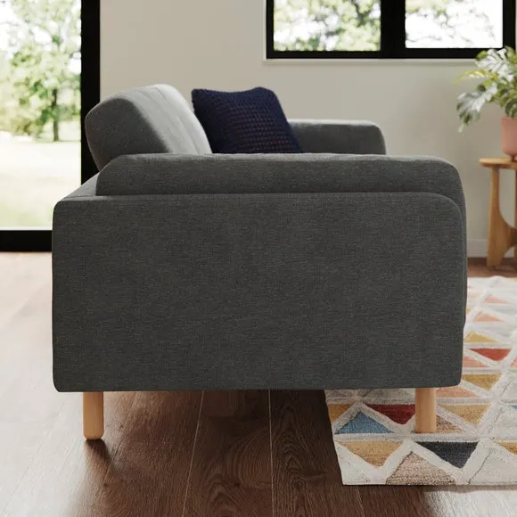 Newton Luxe Chenille 3 Seater Sofa 2