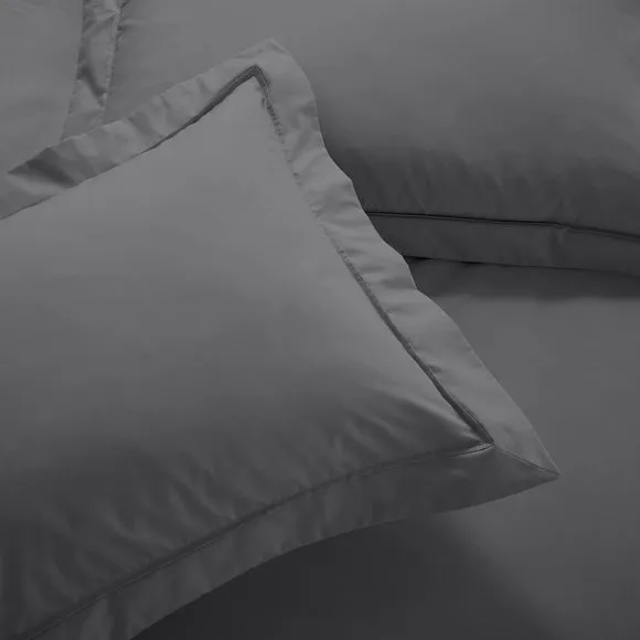 Dorma Crisp & Fresh 400 Thread Count Egyptian Cotton Percale Oxford Pillowcase 1