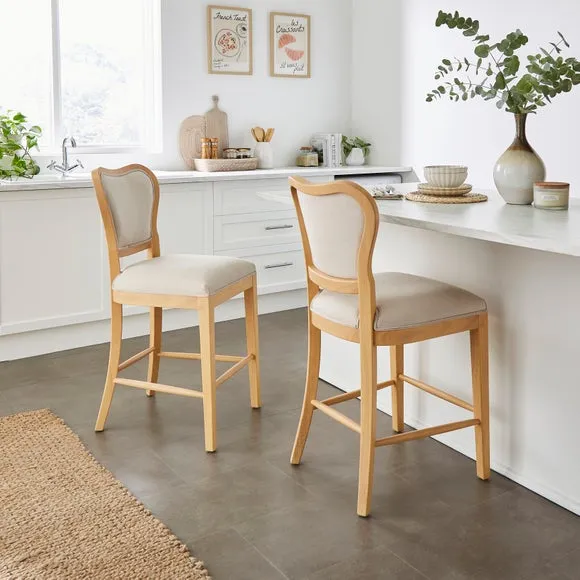 Betty Counter Height Bar Stool, Fabric 2