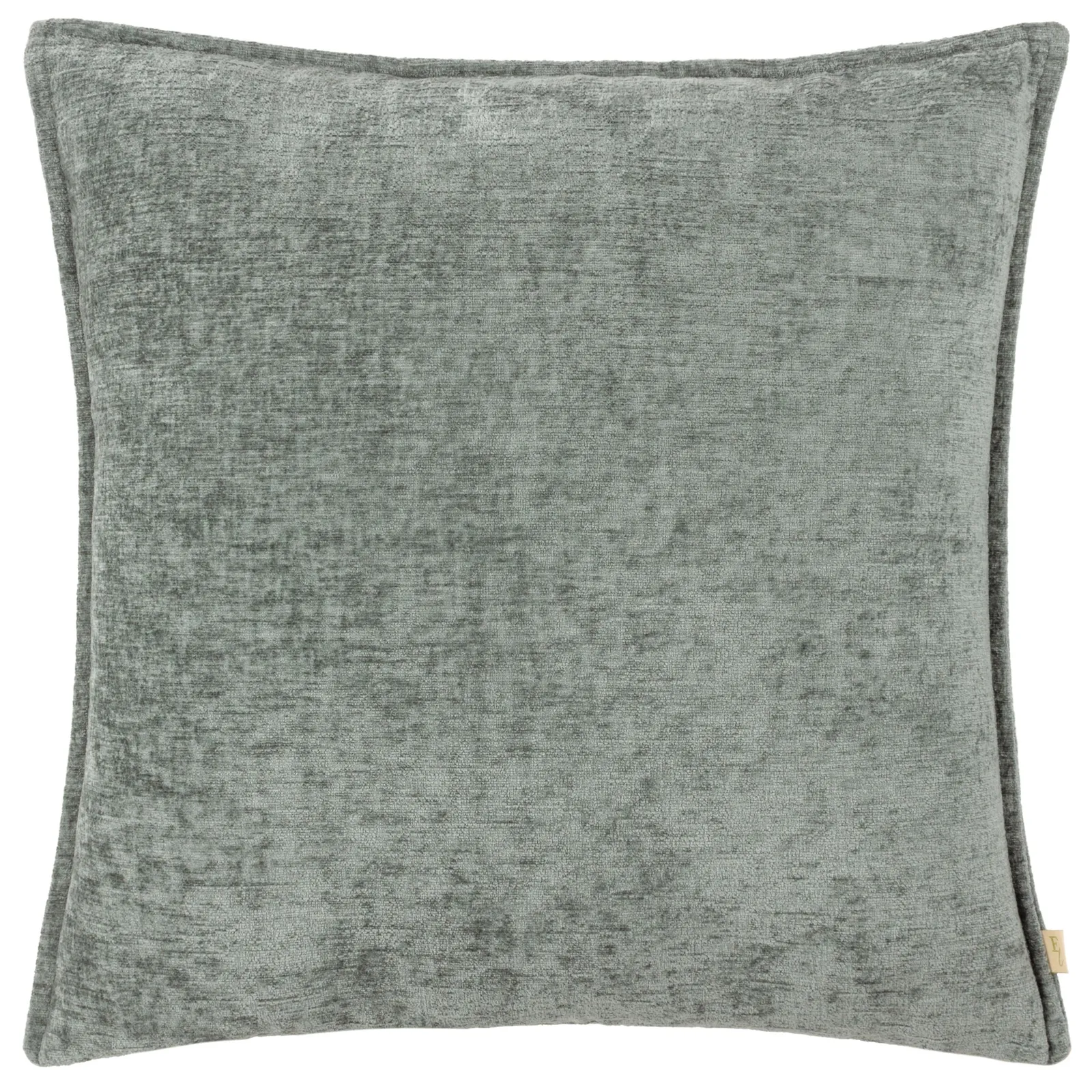 Evans Lichfield Buxton Chenille Reversible Square Cushion in Blue
