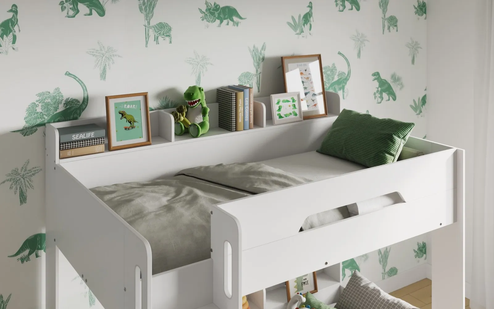 Flair Gravity Bunk Bed in White 4