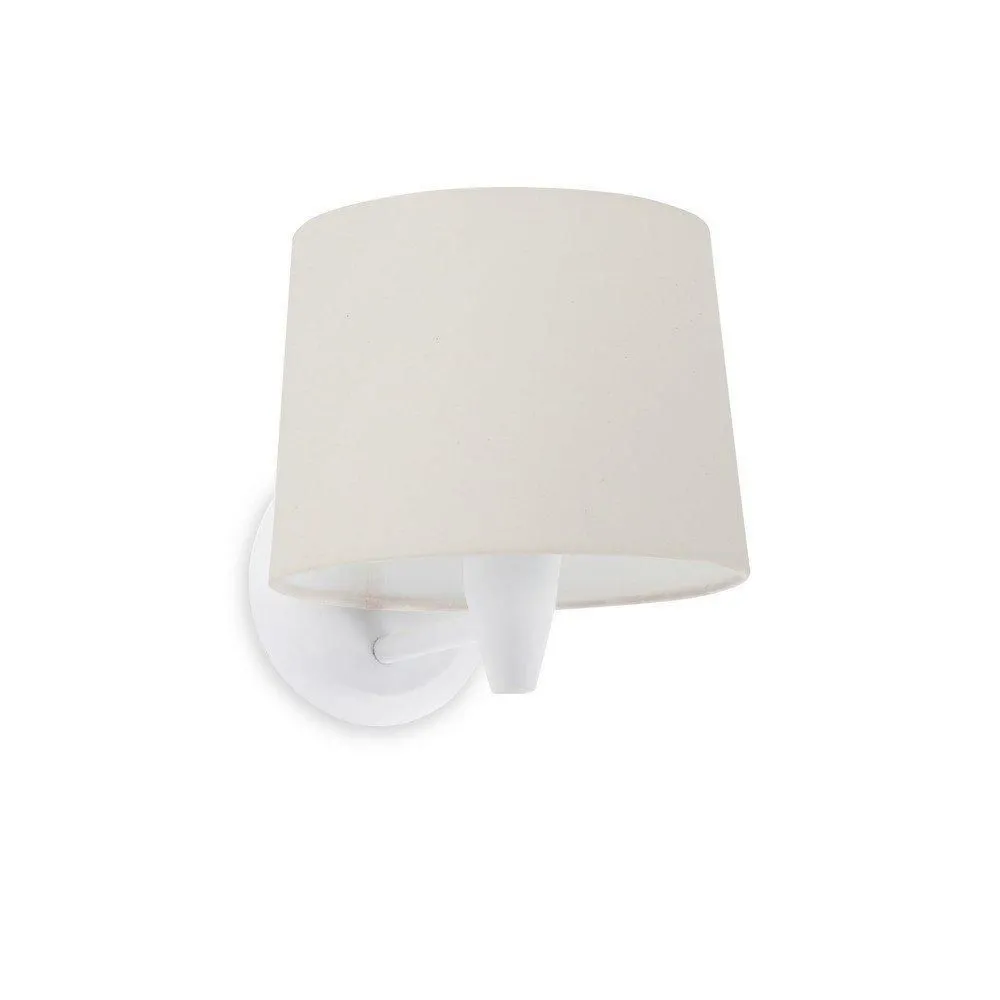 Netlighting Conga Wall Light with Shade White E27