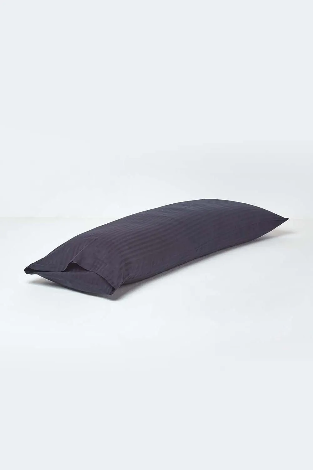 Homescapes Egyptian Cotton Ultrasoft Body Pillowcase 330 TC in Black 3