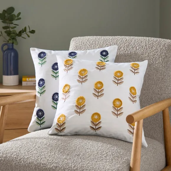 Ida Floral Square Cushion 5