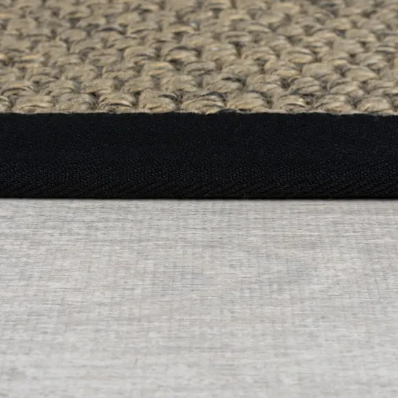 Sisal Look Border Easy Care Rug 4