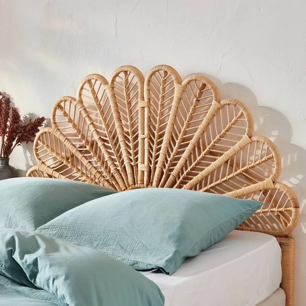 sweeek Natural rattan headboard 3
