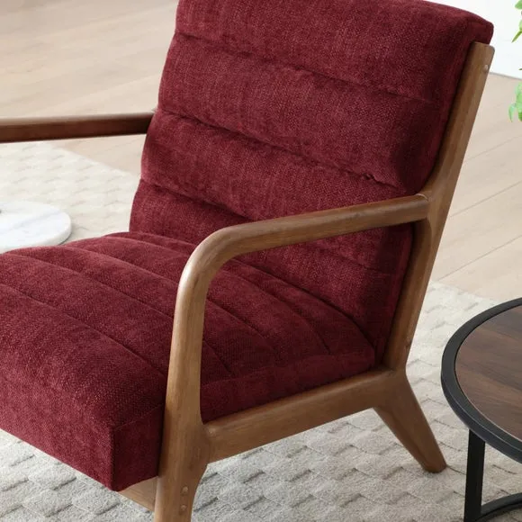 Khali Ribbed Chenille Occasional Chair 3