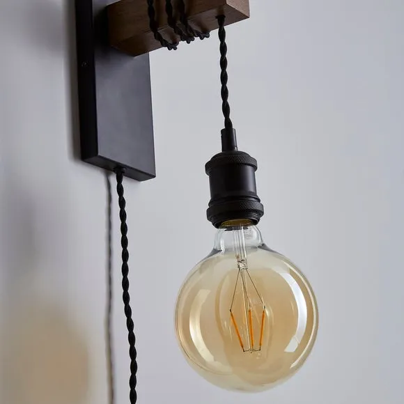 Fulton Plug In Wall Light 4