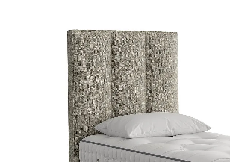 Ceto Floor Standing Headboard - Single - Boucle Flint