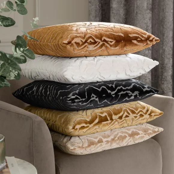 Paoletti Tierra Velvet Square Cushion 5