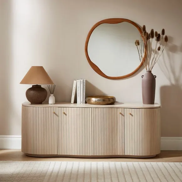 Tarla Extra Wide Sideboard, Mango Wood 1