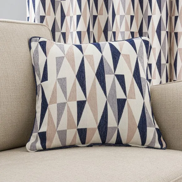 Elements Triangles Eyelet Curtains 6