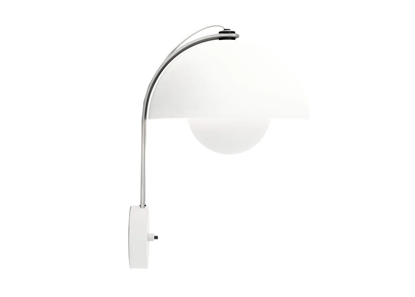 &Tradition Flowerpot Wall Light White
