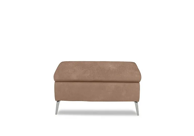 Daytona Fabric Footstool - Dexter Sand - Living Room Furniture - In Time for Christmas