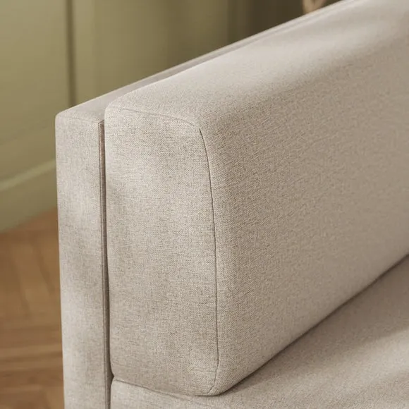 Mae Long Dining Bench, Textured Weave 4