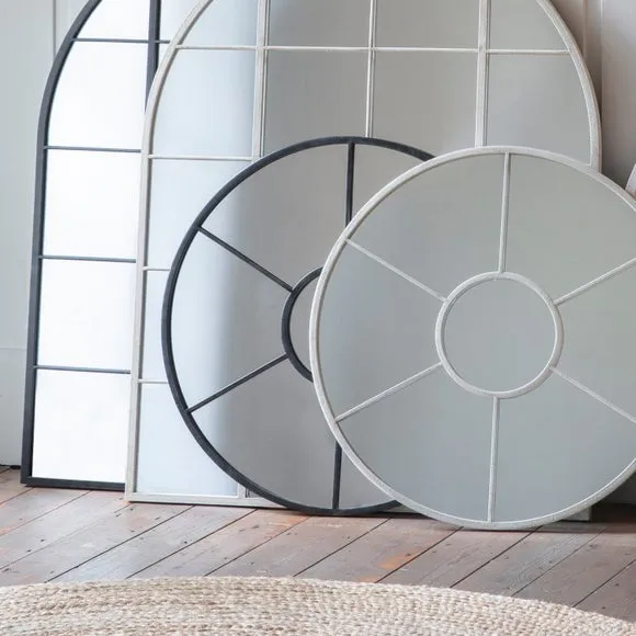 Valrico Window Round Wall Mirror 2