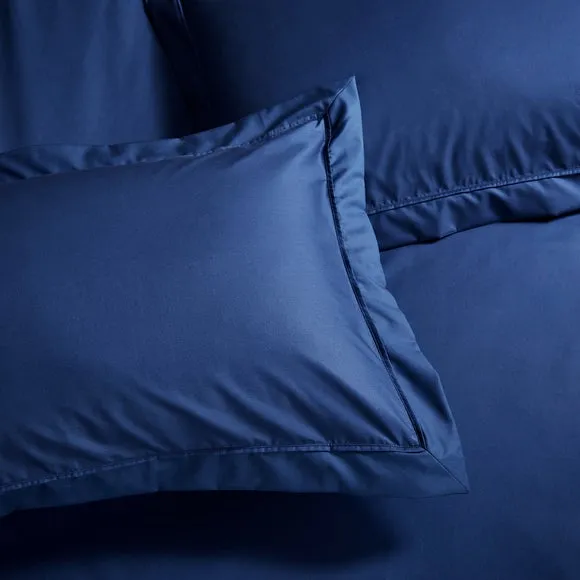Dorma Crisp & Fresh 400 Thread Count Egyptian Cotton Percale Oxford Pillowcase 1