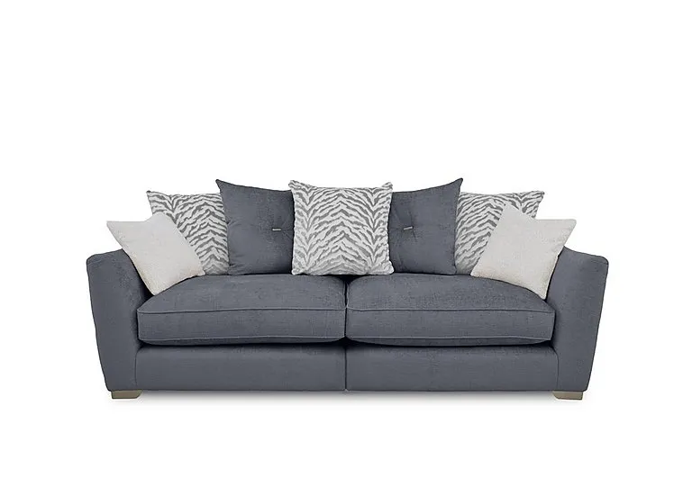 Boujee 4 Seater Split Frame Scatter Back Sofa