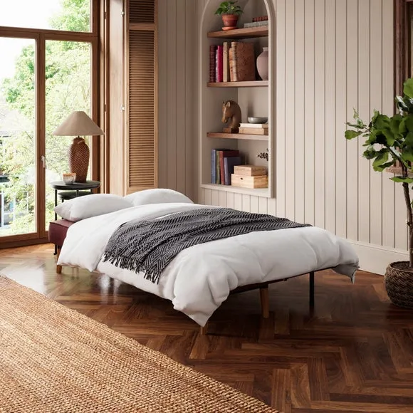 Niko Faux Linen Clic Clac Sofa Bed 2