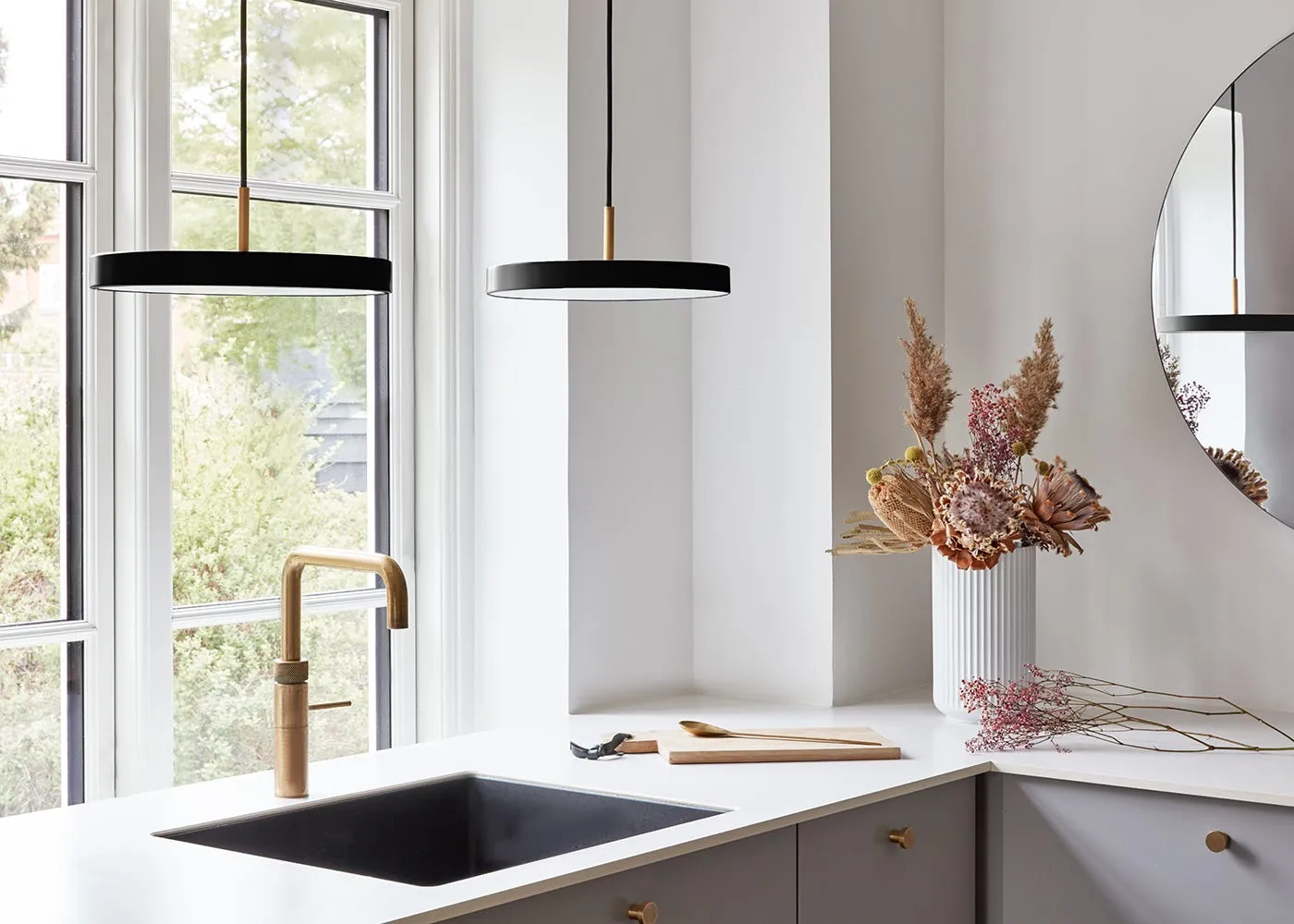 Umage Asteria LED Pendant Light Brass Mini 3