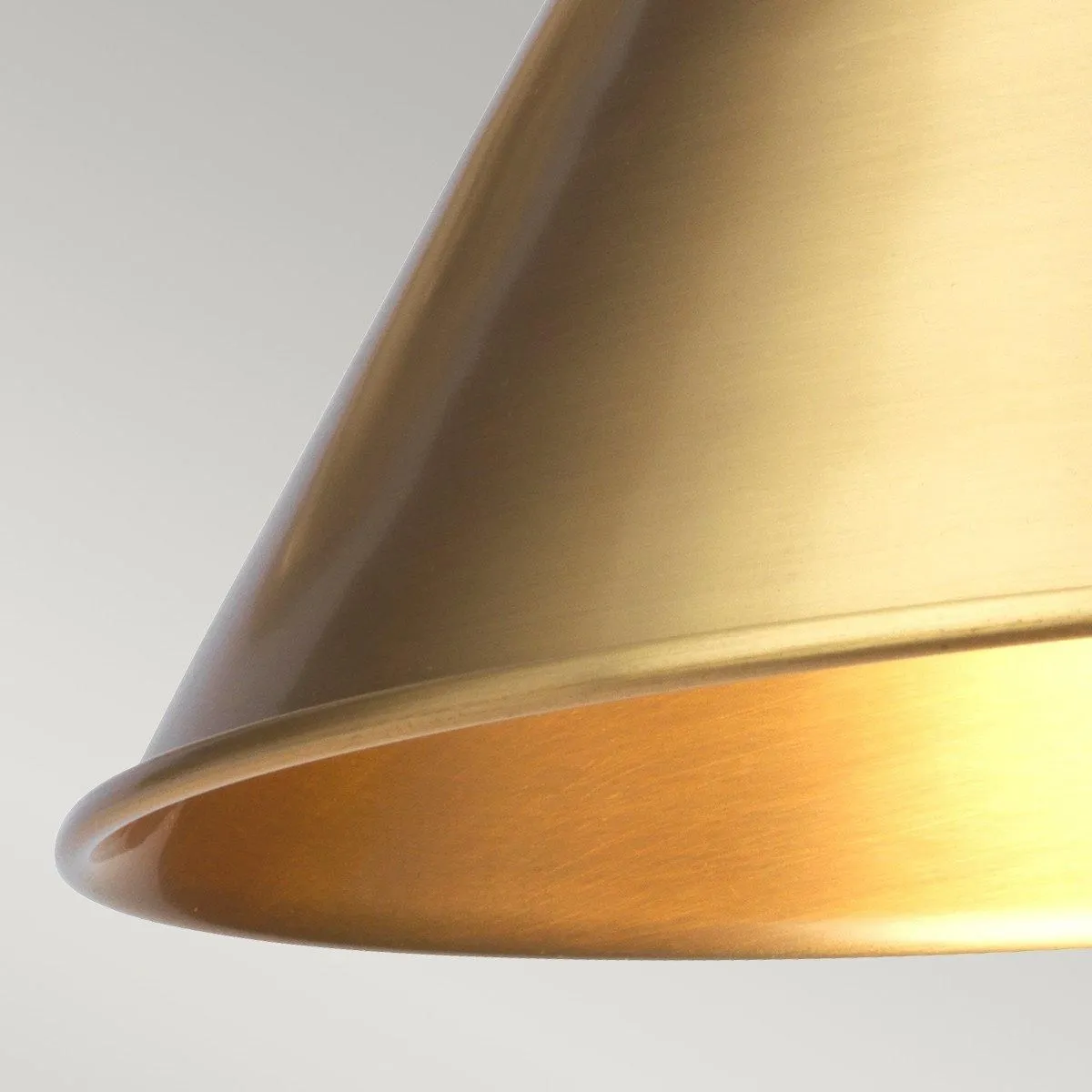 Netlighting Provence 1 Light Indoor Dome Wall Light Aged Brass E27 in Yellow 5