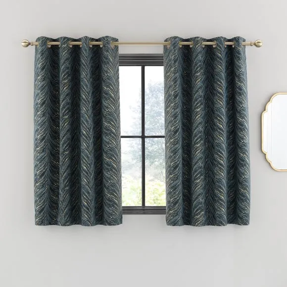 Flame Eyelet Curtains 5