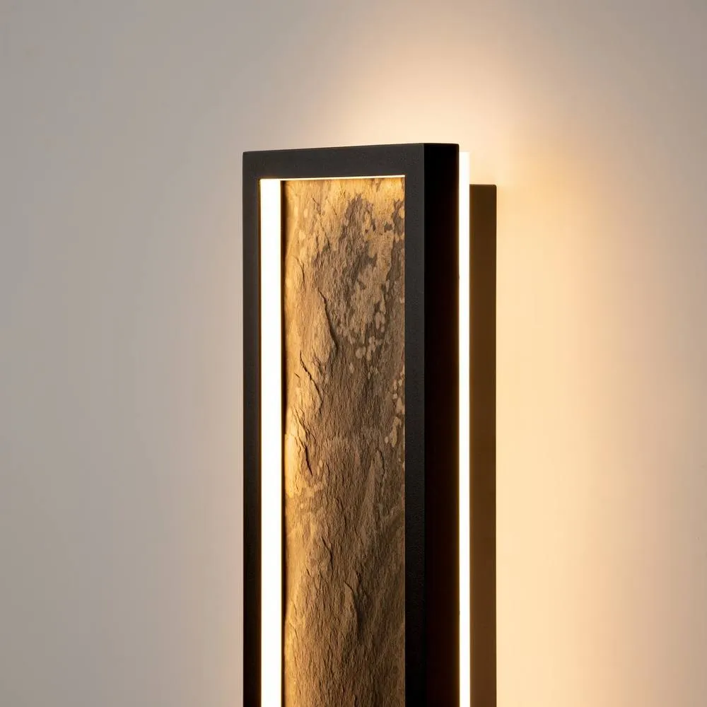 Netlighting Orign Modern 60cm Integrated LED Wall Lamp Black 3000K 800lm 3