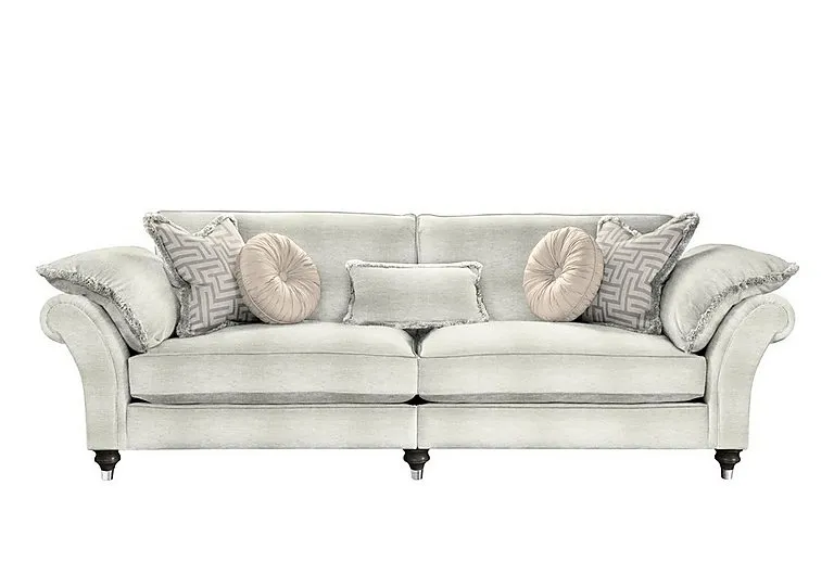 Princeton Ruched Grand 4 Seater Split Frame Sofa