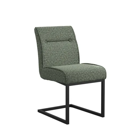 Set of 2 Cleaver Tweed Dining Chairs 3
