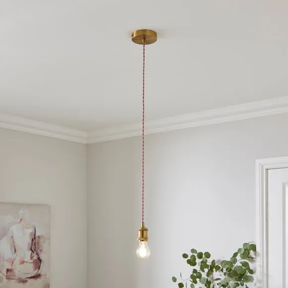 Charlie Industrial Adjustable Pendant Flex Ceiling Light Cable 1