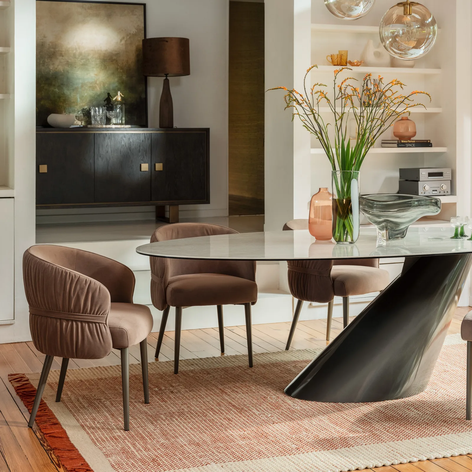 Mythical 160X230Cm Rust Rug, Square, Brown Wool | Barker & Stonehouse 2