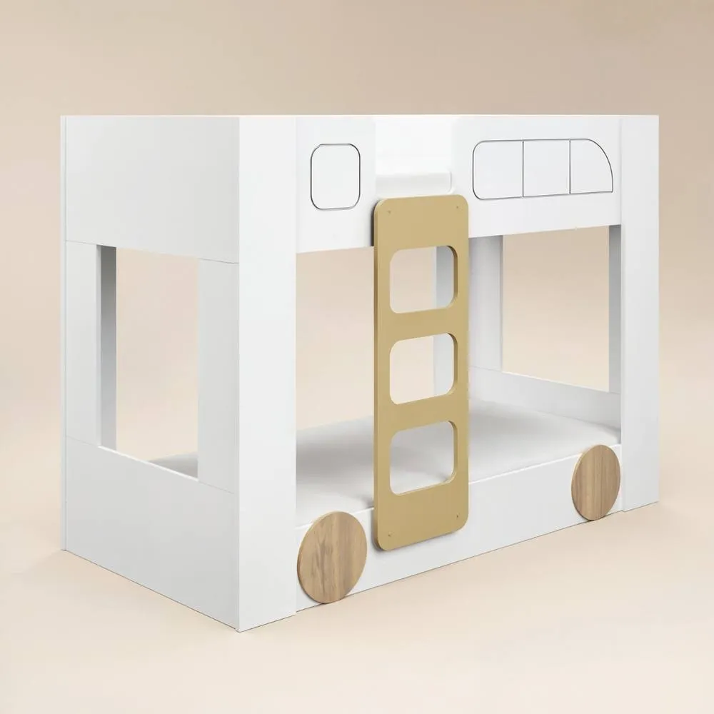 Flair Eloise Bus Bunk Bed White 4
