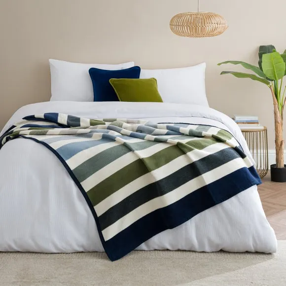 Sloane Striped Throw Blanket 3