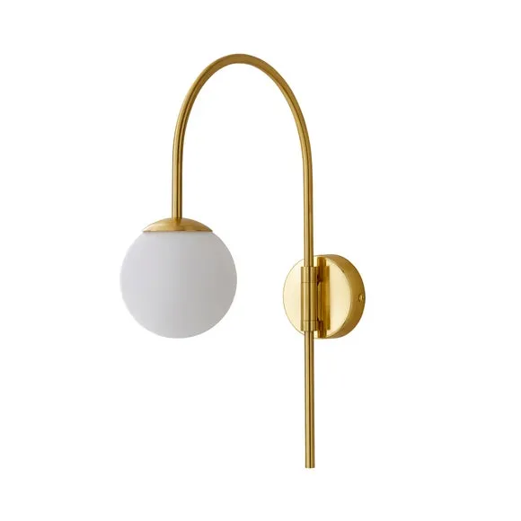 Eniola Gold Plug In Wall Light 5