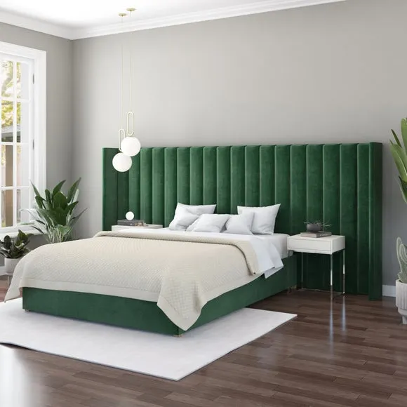 Grandeur Plush Velvet Headboard 1