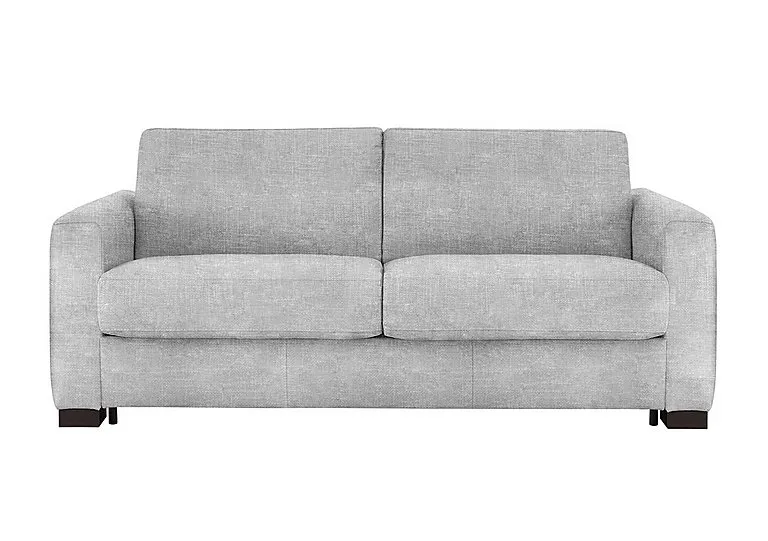 Alcova 3 Seater Fabric Sofa Bed with Box Arms - Baobab Ghiaccio