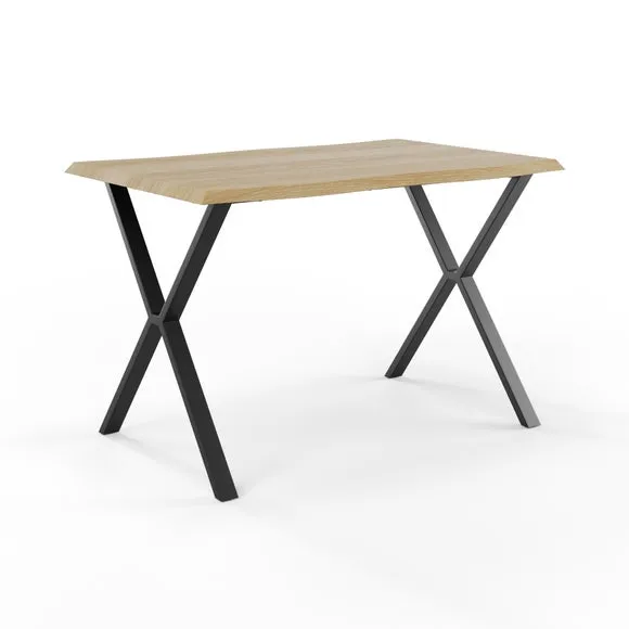 Ezra II 4 Seater Compact Rectangular Dining Table 5