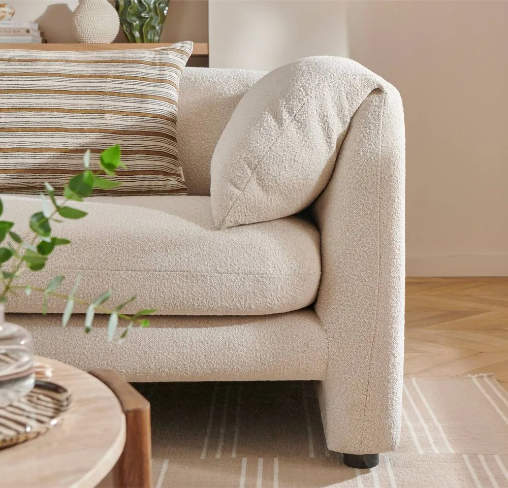 The Great Sofa Company Mabel 2-Seater Boucle Sofa in Cream 4