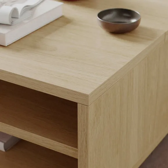 Jose Block Coffee Table with Storage 4