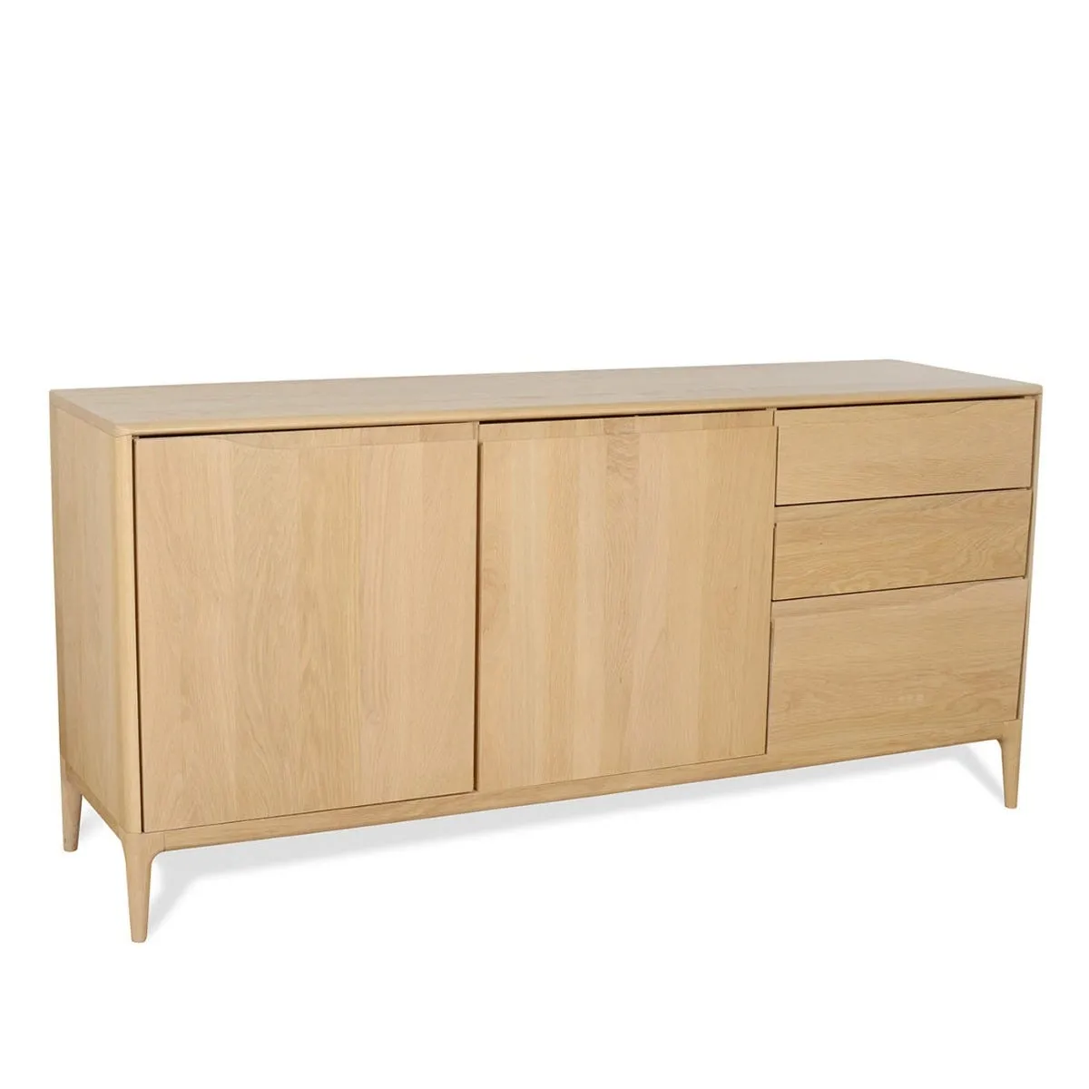 Ercol Romana Large Sideboard Clear Matt Oak 3