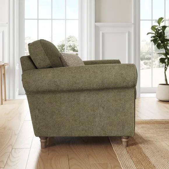 Flori Soft Chenille Armchair 2